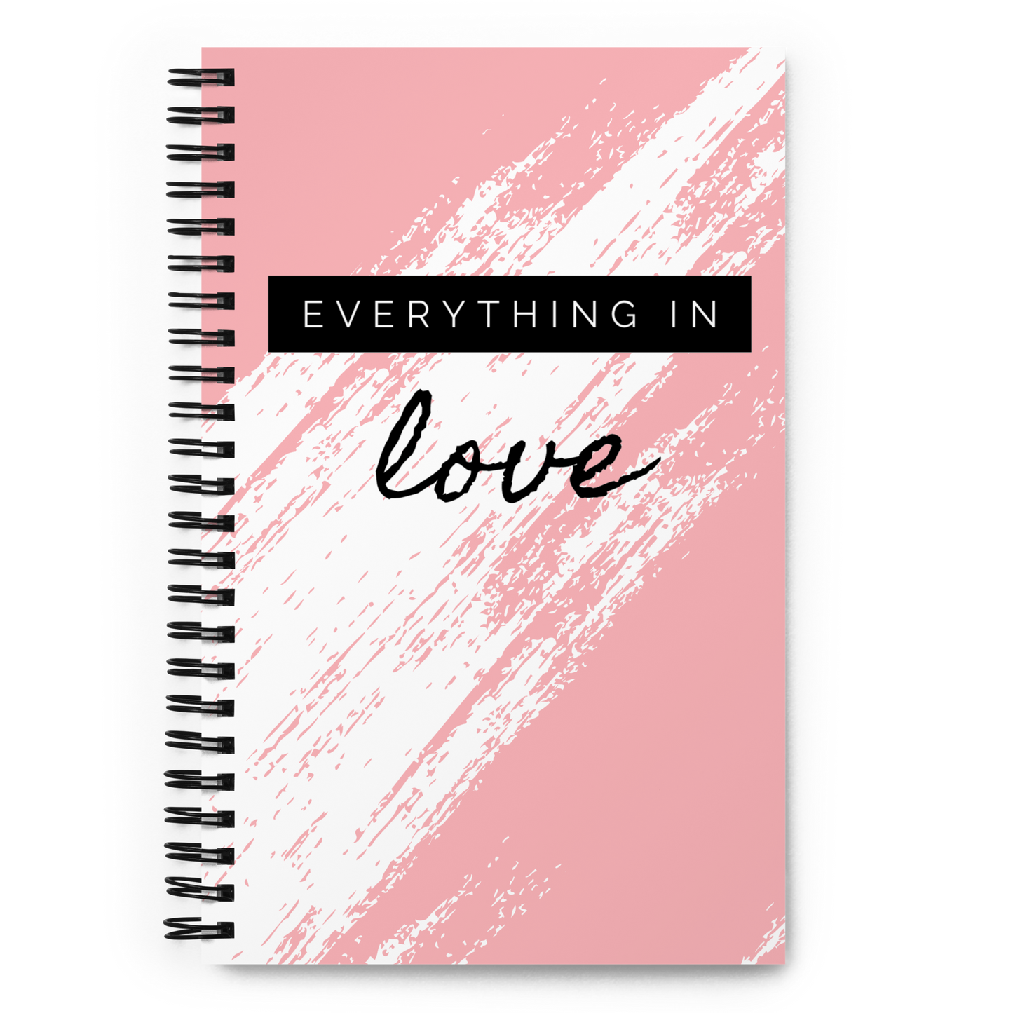 Everything in Love Freespace Notebook