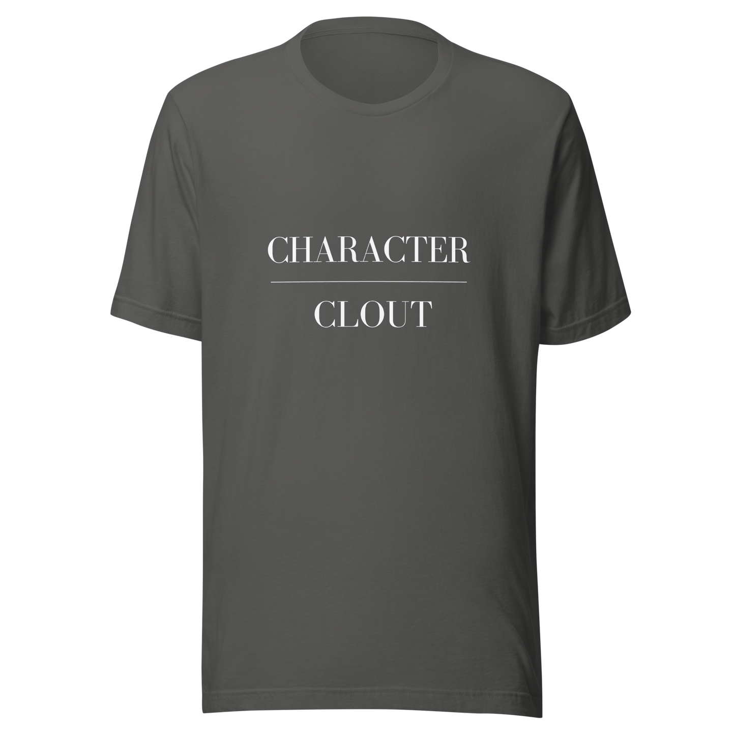 Character Over Clout Unisex T-shirt