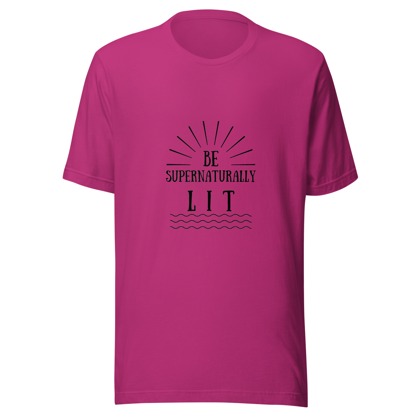 Supernaturally LIT Unisex T-shirt