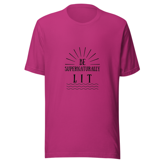 Supernaturally LIT Unisex T-shirt