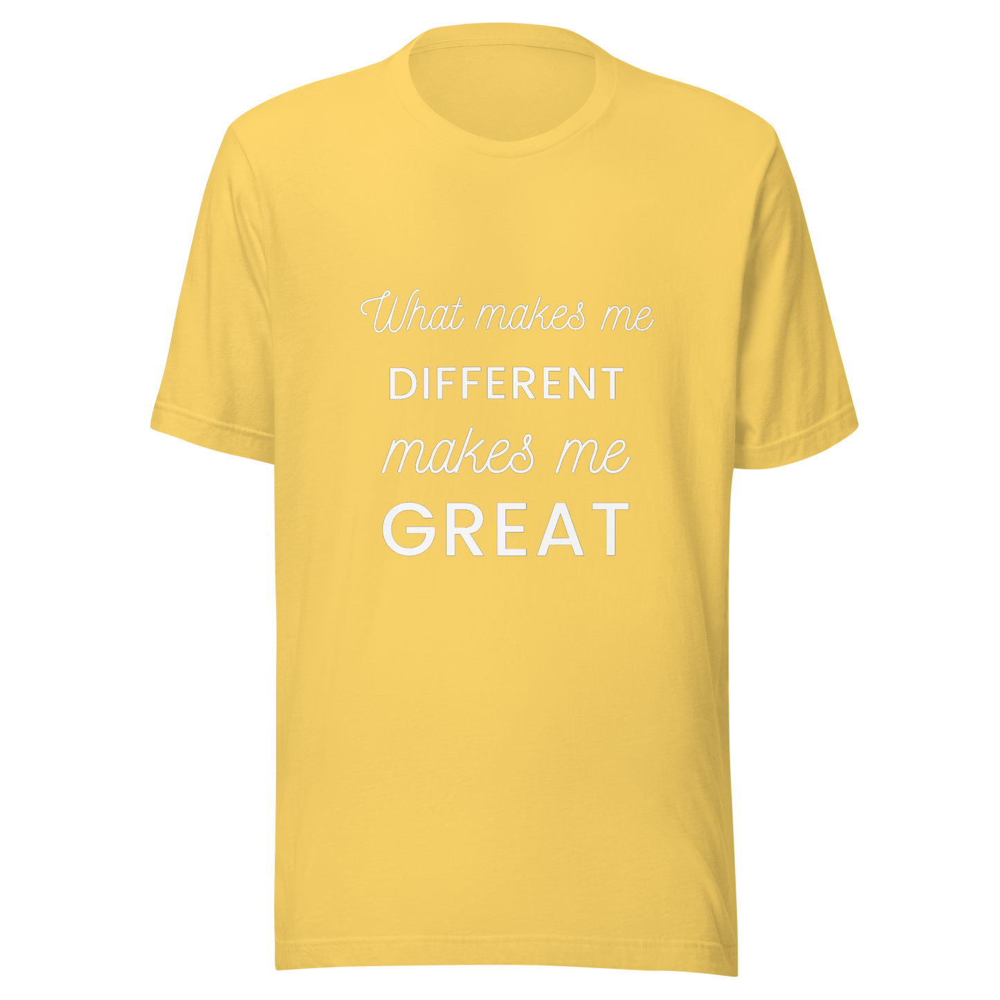 What Makes Me Different Unisex T-shirt